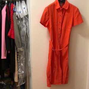 Anne Klein Shirt belted Dress